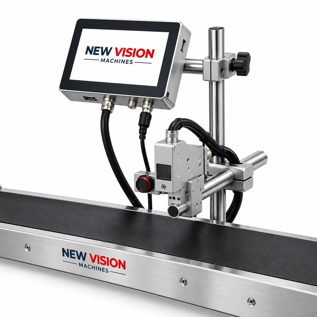 18 Inch Conveyor with 25mm Online Batch Coding Printer