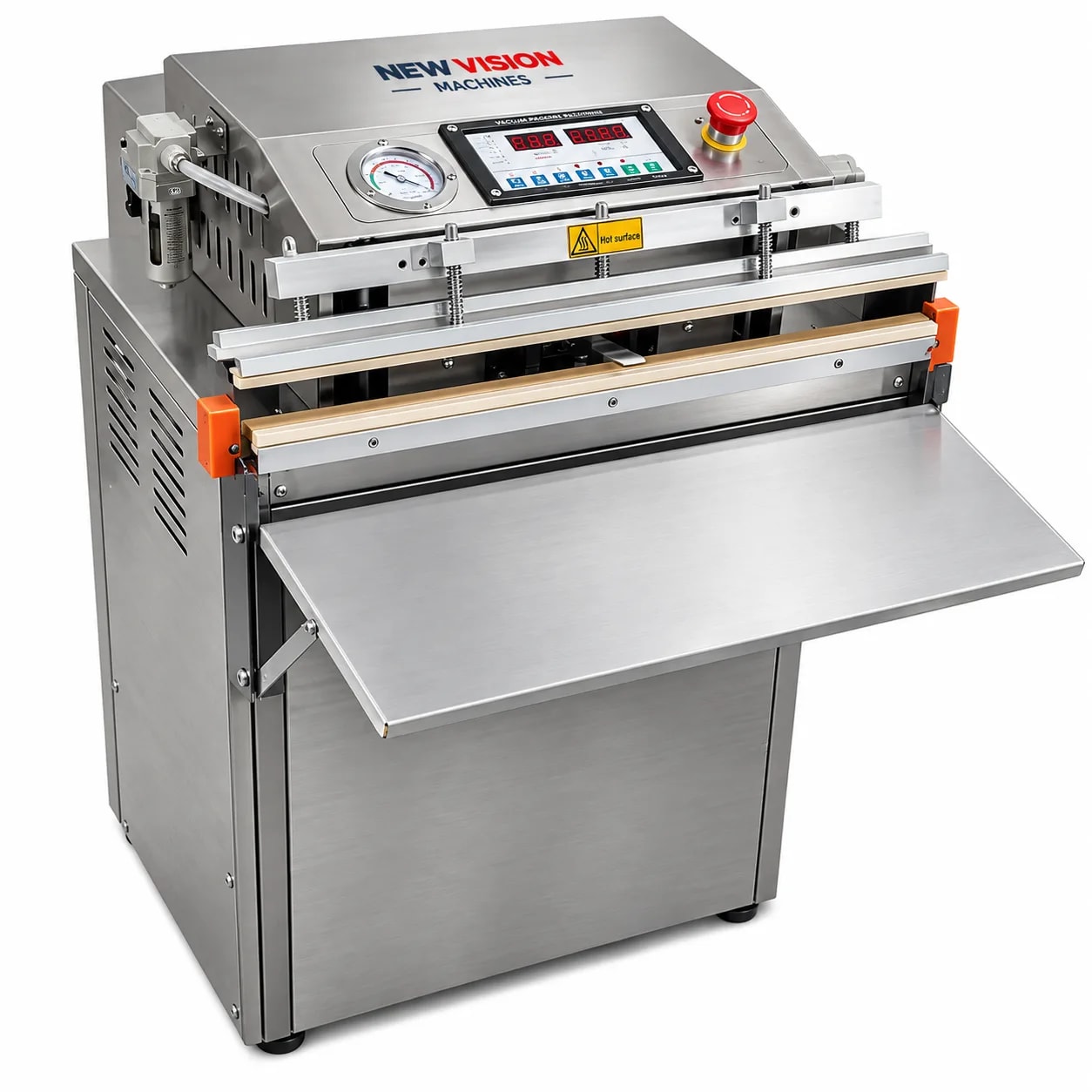 External Nozzle Vacuum Packing Machine for Large Bags — Packaging Machines manufactured by New Vision Machines Indore