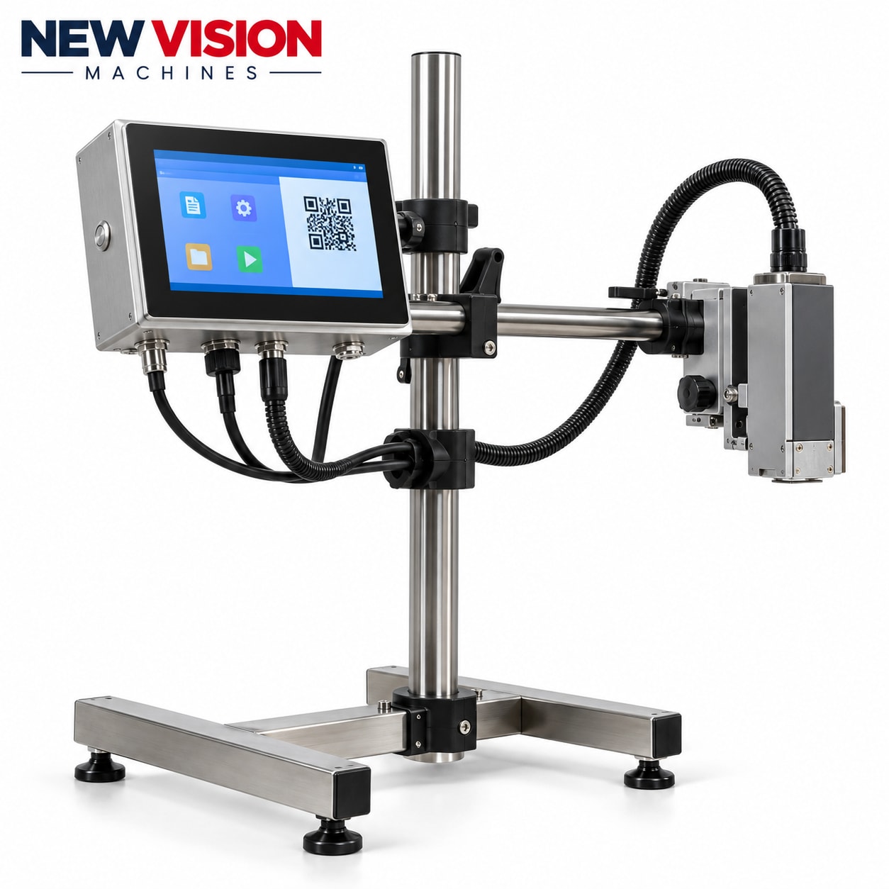 Online 50mm Thermal Inkjet Printer, Batch Coding - New Vision Machines — Inkjet Printers manufactured by New Vision Machines Indore
