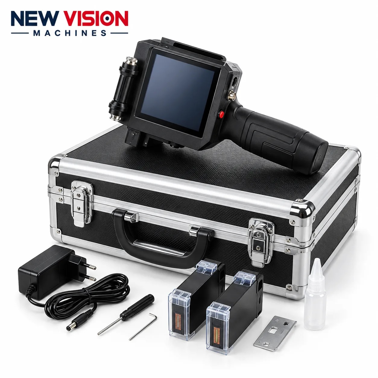 New Vision Machines 50.2mm Thermal Inkjet Metal Printer with Ultra Premium Cartridge — Packaging Machines manufactured by New Vision Machines Indore