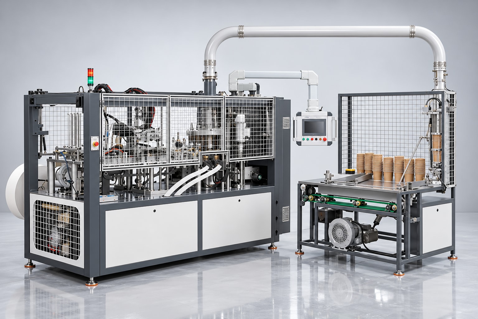 Automatic High-Speed Paper Cup Making Machine — Cup Forming