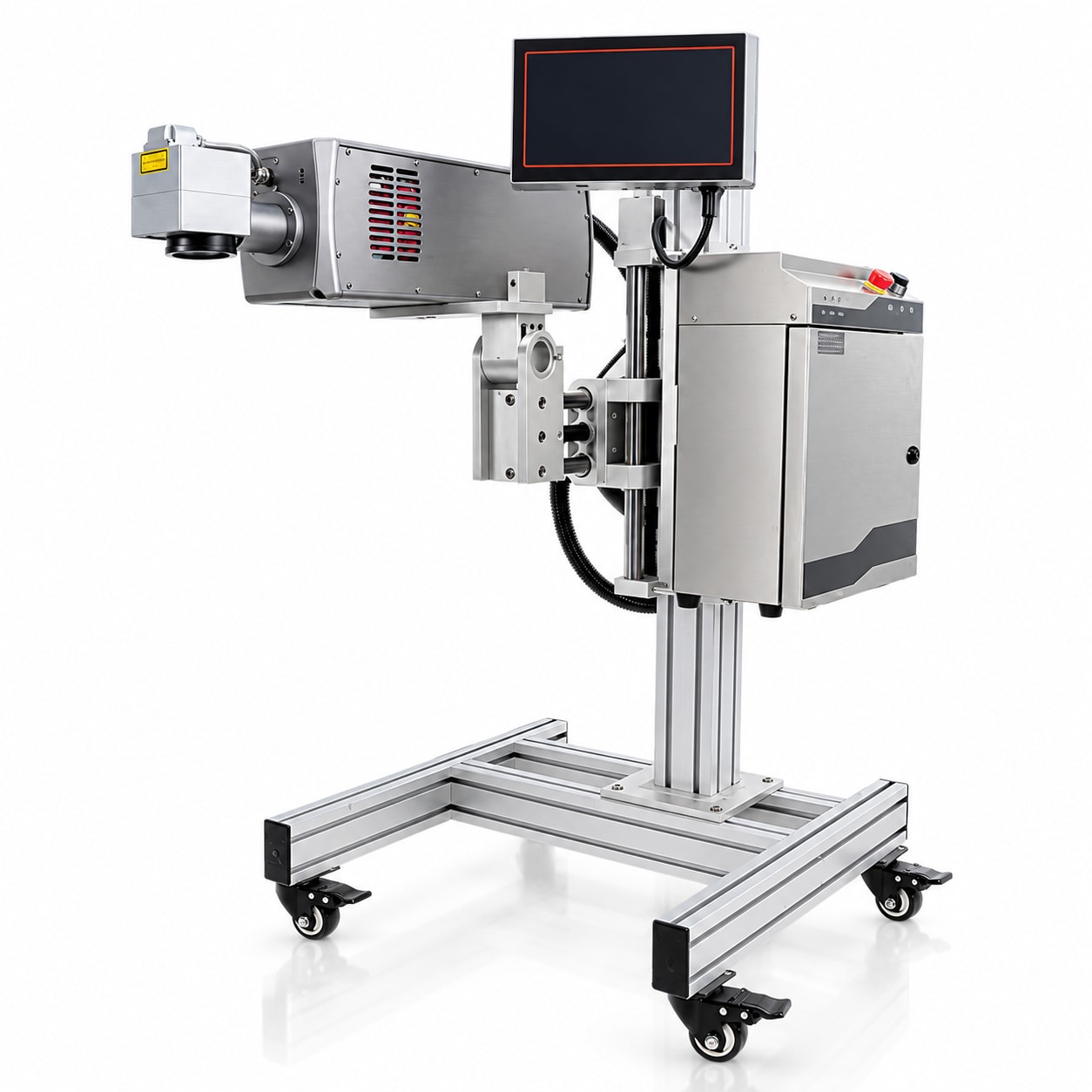 New Vision Machines 30W Co2 Laser Marking Machine — 10.6 µm Marker for Wood, Leather & Packaging