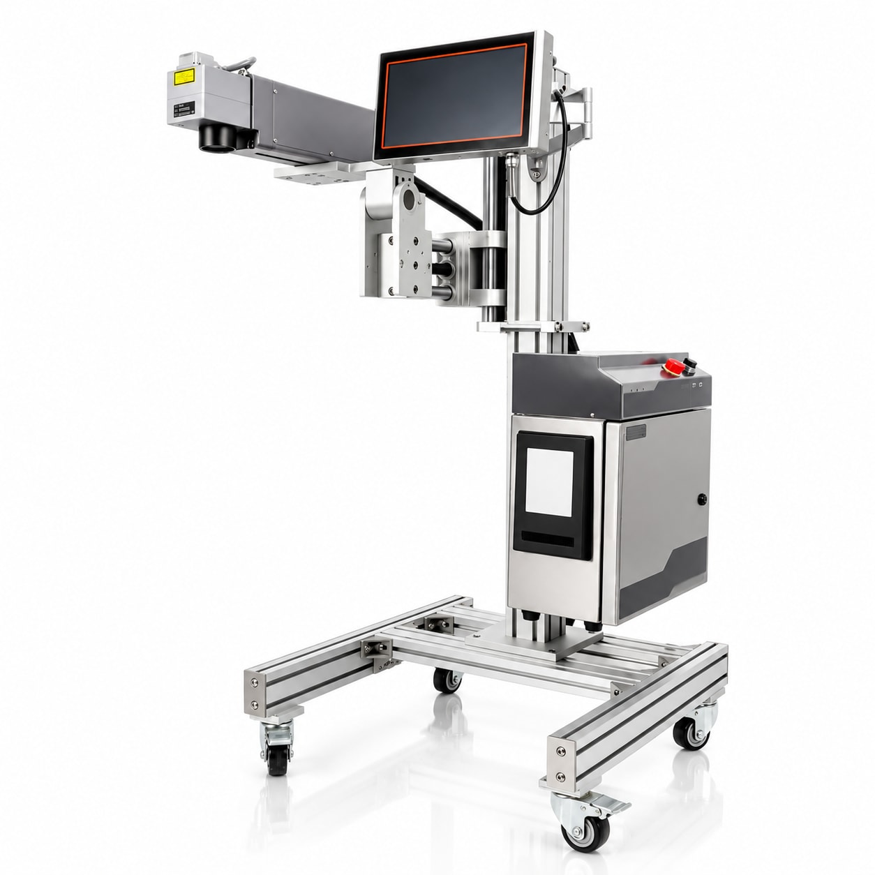 New Vision Machines 20W Fiber Laser Marking Machine — Desktop Metal Marker