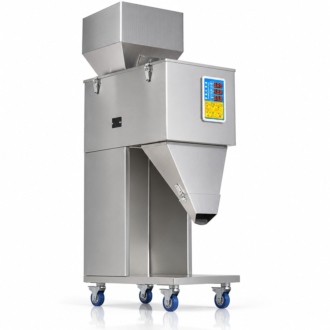 New Vision Machines Semi Auto 1000 Gram Filling Machine for Powder — Oil Filling Machine by New Vision Machines