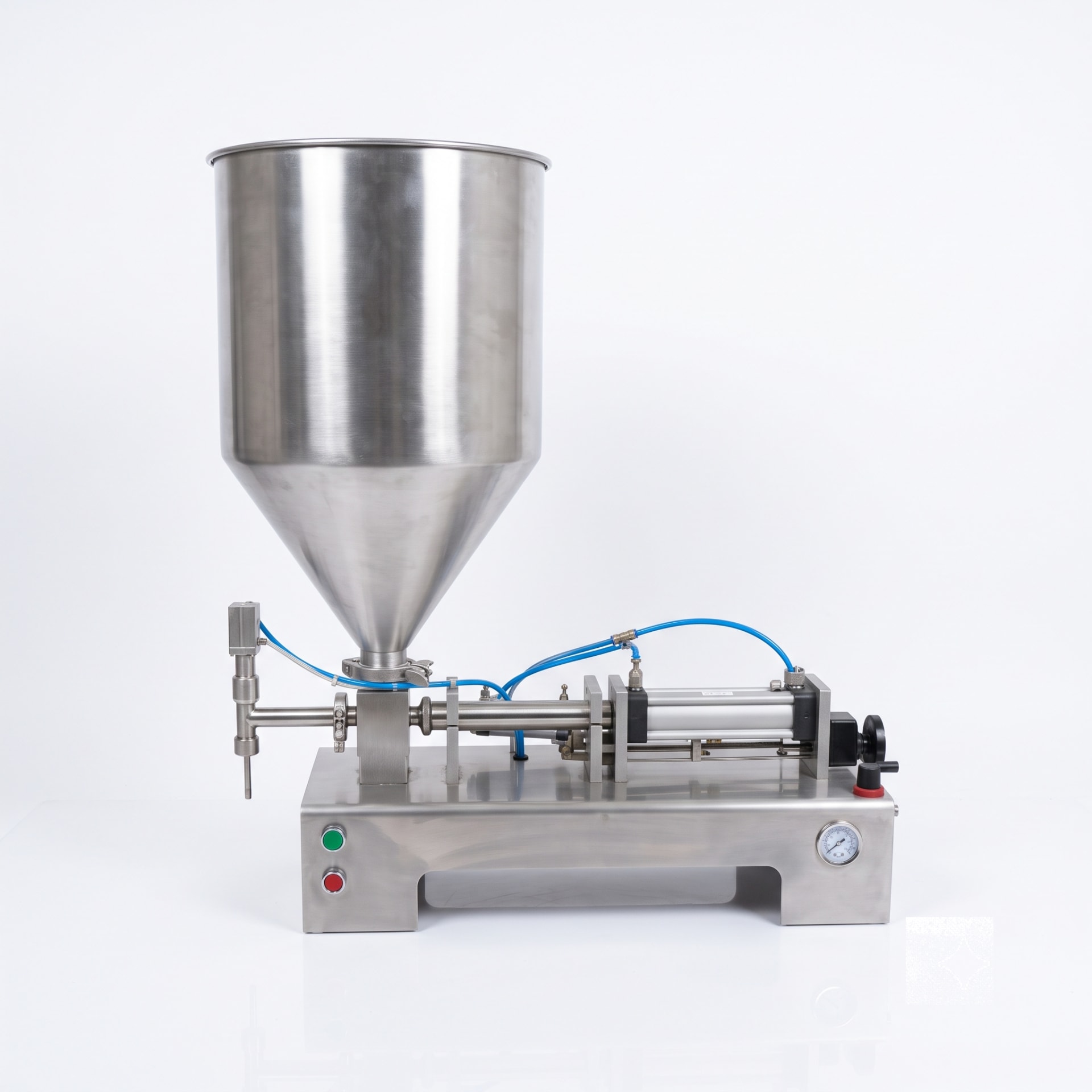 New Vision Machines Semi Automatic Paste Filling Machine 100-1000ml (Single Head) — Oil Filling Machine by New Vision Machines