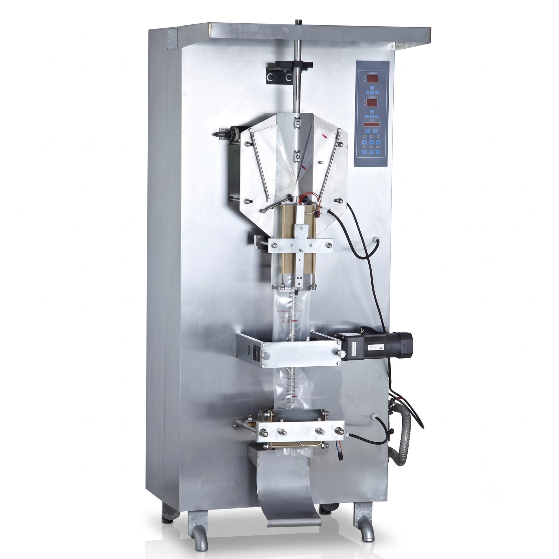 New Vision Machines Automatic Water Pouch Packing Machine — 1000 Pouches/Hour Form Fill Seal — Batch Coding Machine by New Vision Machines