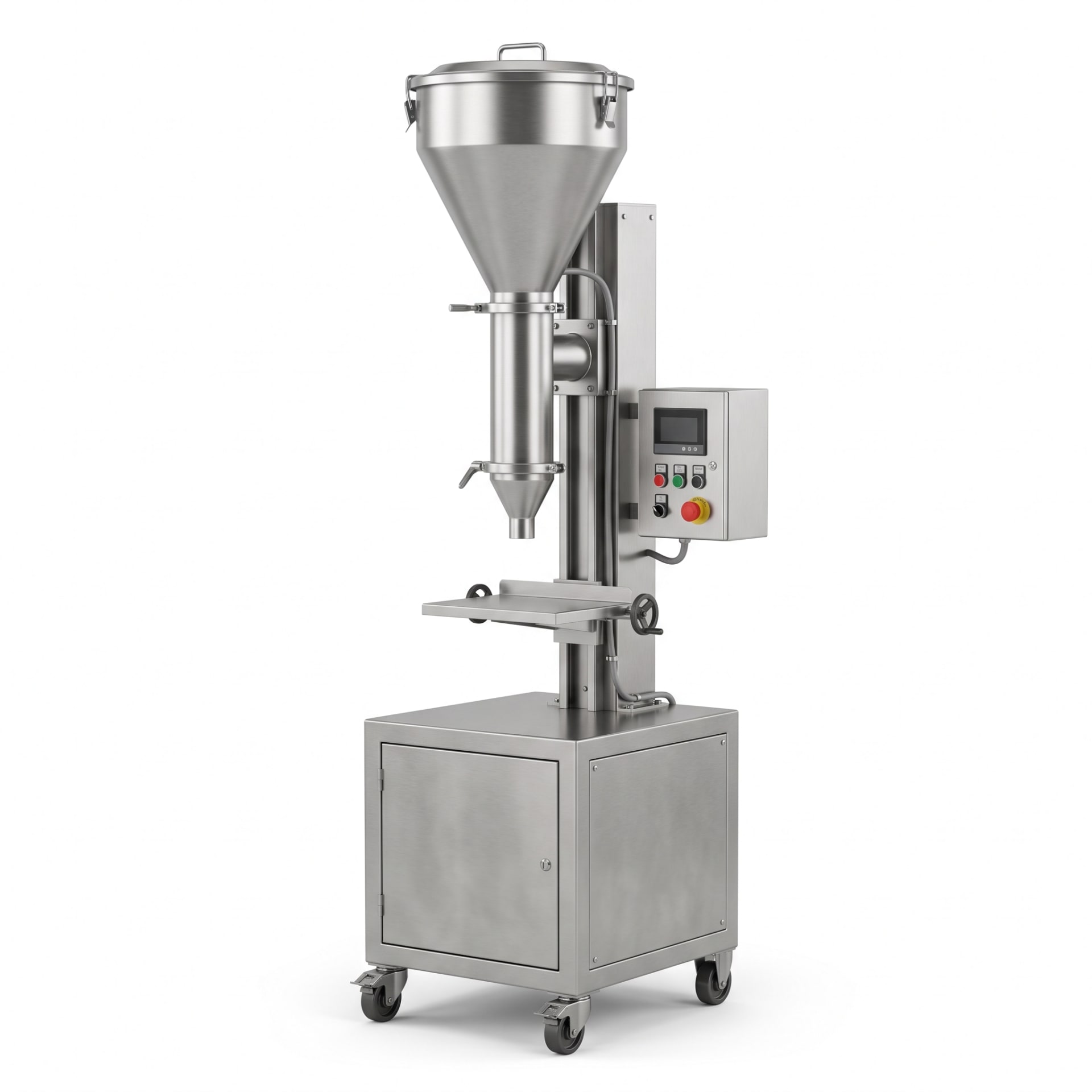 Auger Filler 15 Litre Powder Filling Machine — Filling Machines manufactured by New Vision Machines Indore