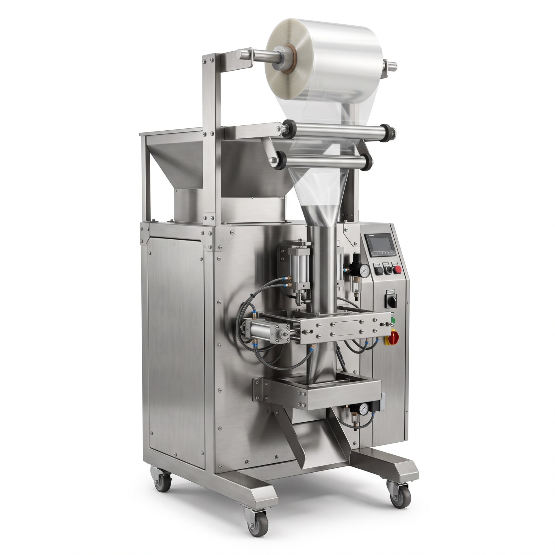 1000g Center Sealer FFS Bagging Machine — Pouch Packing Machines manufactured by New Vision Machines Indore