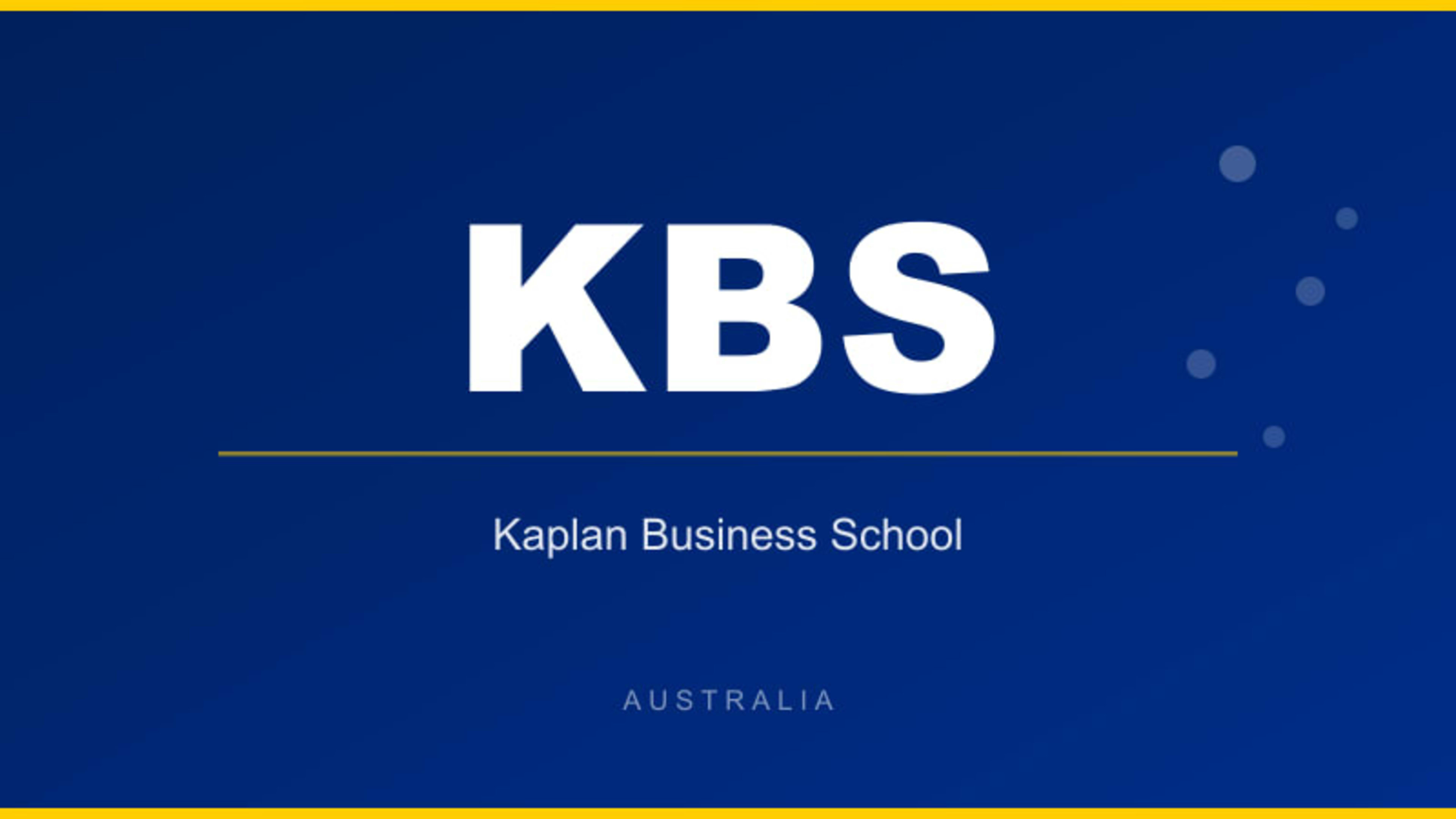 Kaplan Business School