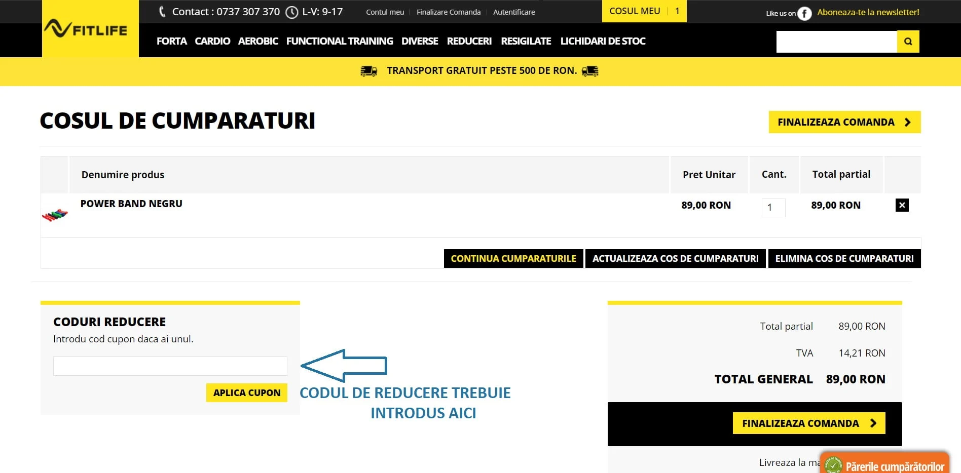 Cod Reducere Cupon Reducere Fitlife