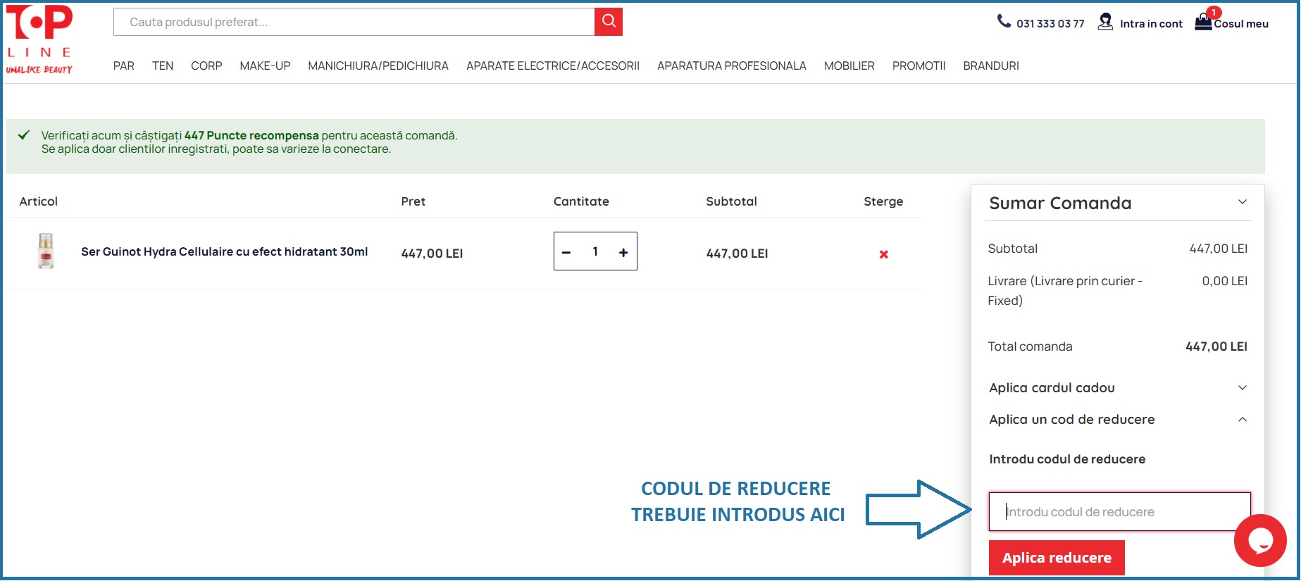 Cod Reducere Top Line 5 iulie 2024 Couponiada