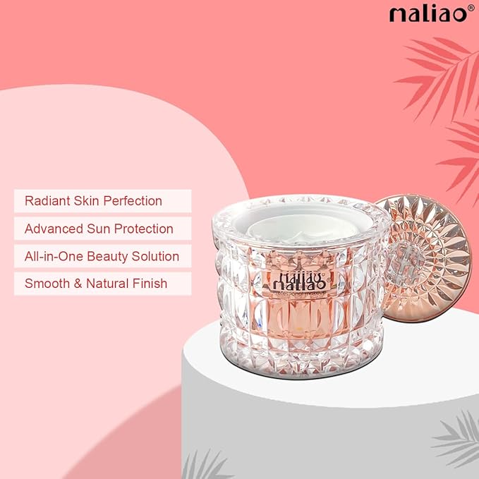 Maliao Whitening Essence Cream SPF 30 PA+++ - Brightening, Hydrating, and Sun Protection (50g)