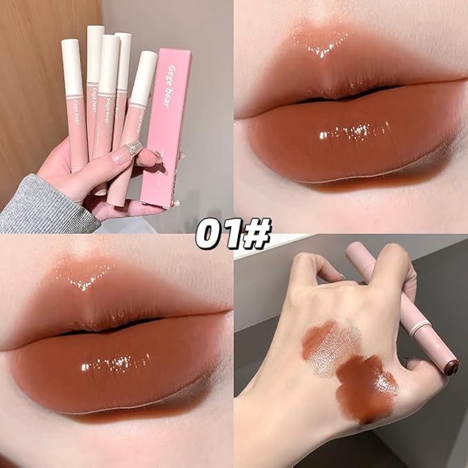 Gege Bear Solid Lip Gloss Moisturizing