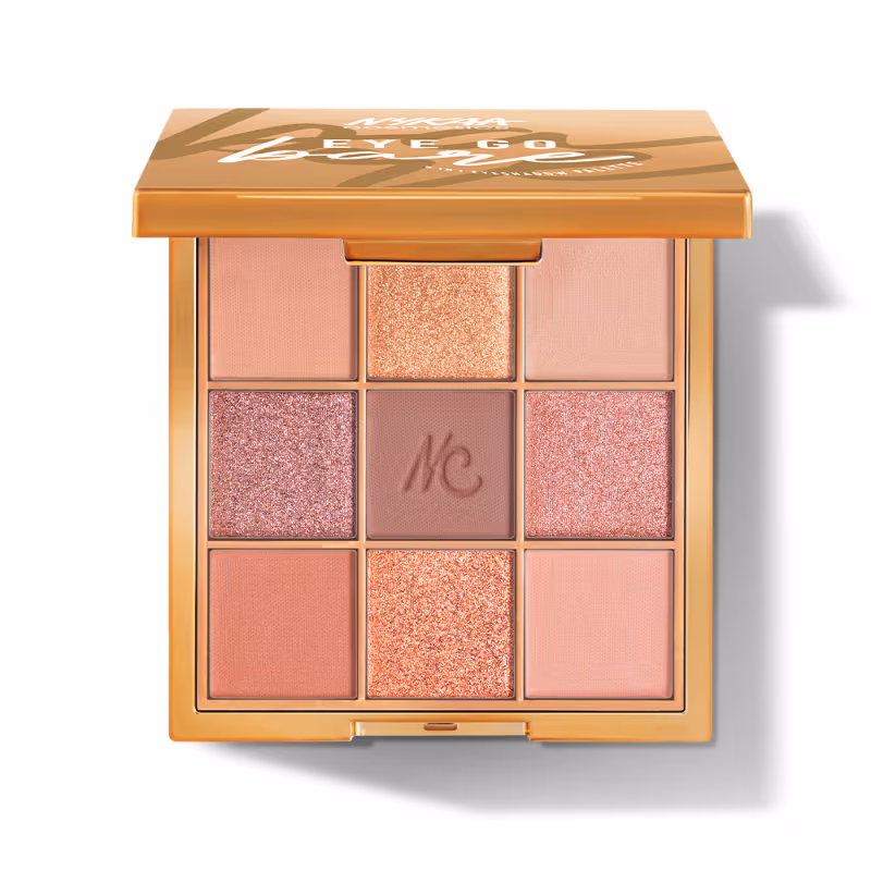 Nykaa Cosmetics Eye Go Bare 9 in 1 Highly Blendable Eyeshadow Palette (9g)