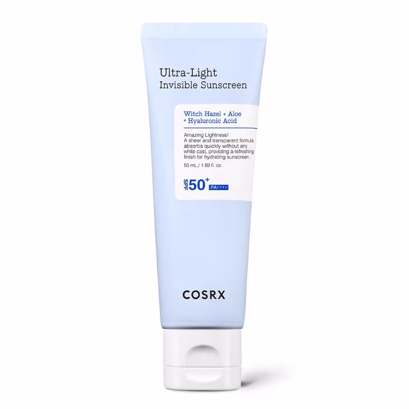 COSRX Ultra-Light Invisible Sunscreen SPF50 PA++++ (50ml)