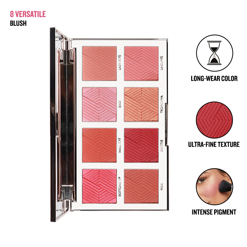 Essentials: 8-Color Blush Palette