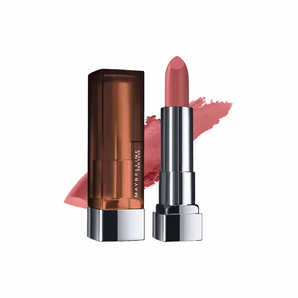 Maybelline New York Color Sensational Creamy Matte Lipstick, Lasts Up To 12H (3.9g)