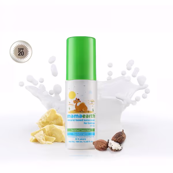 Mineral Based Sunscreen 100ml Protects from UV Rays|Deeply Nourishing & Soothing