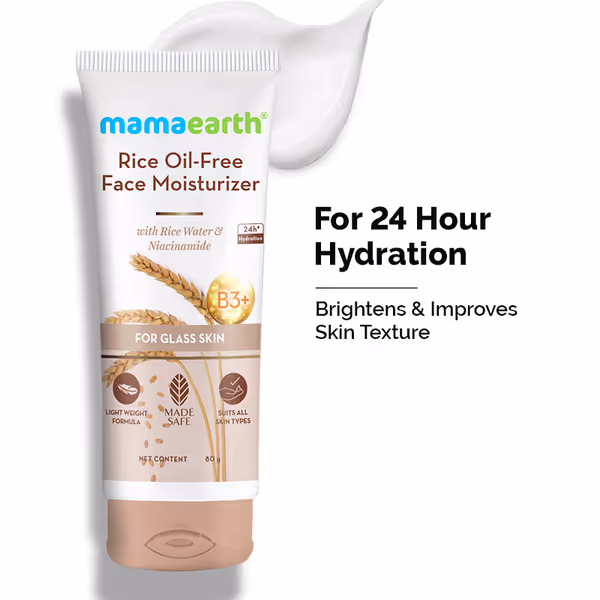 mamaearth Oil-Free Face Moisturizer|Oil-Free Face Moisturizer