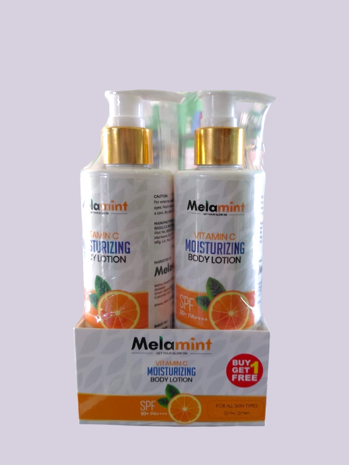 Vitamin C Body Lotion – Brightening & Hydrating Body Cream with Vitamin C for Uneven Skin Tone & Dull Skin | 300 ML