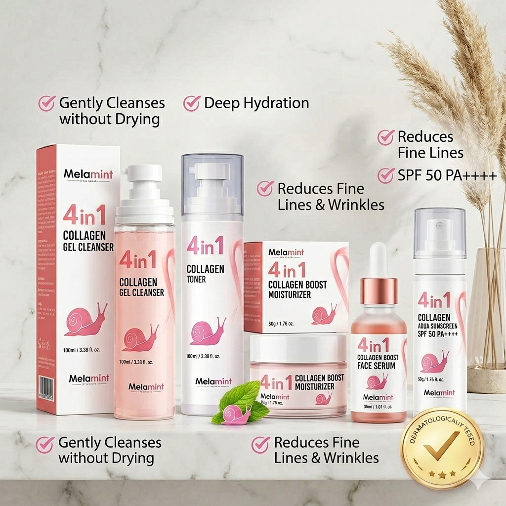 4-in-1 Collagen Skin Care Set