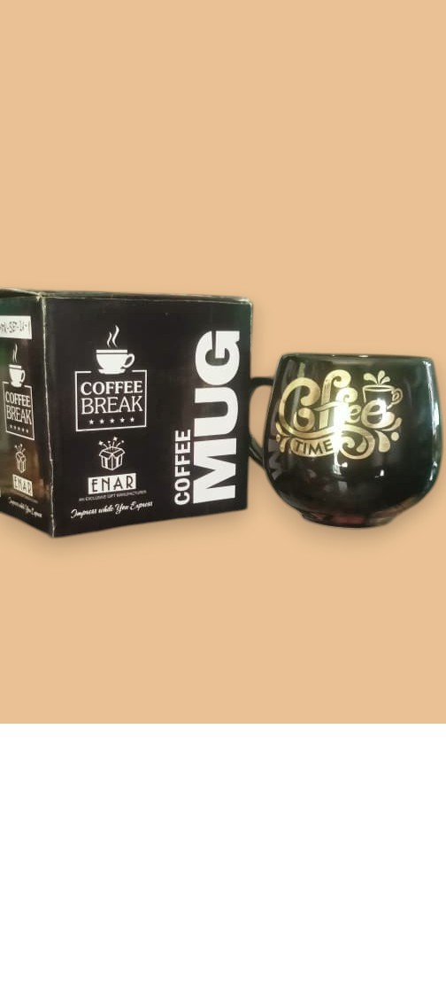 Black Coffee Mug
