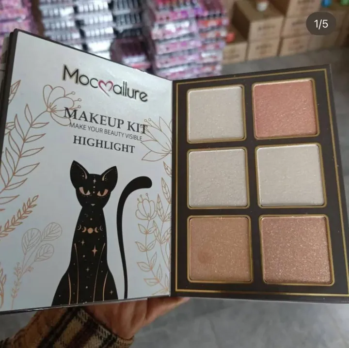 Mocmallure Makeup Kit A magical 5-in-1 Palette Notebook