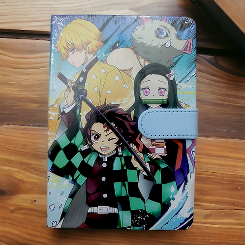 Demon Slayer Magnetic Strap Diary