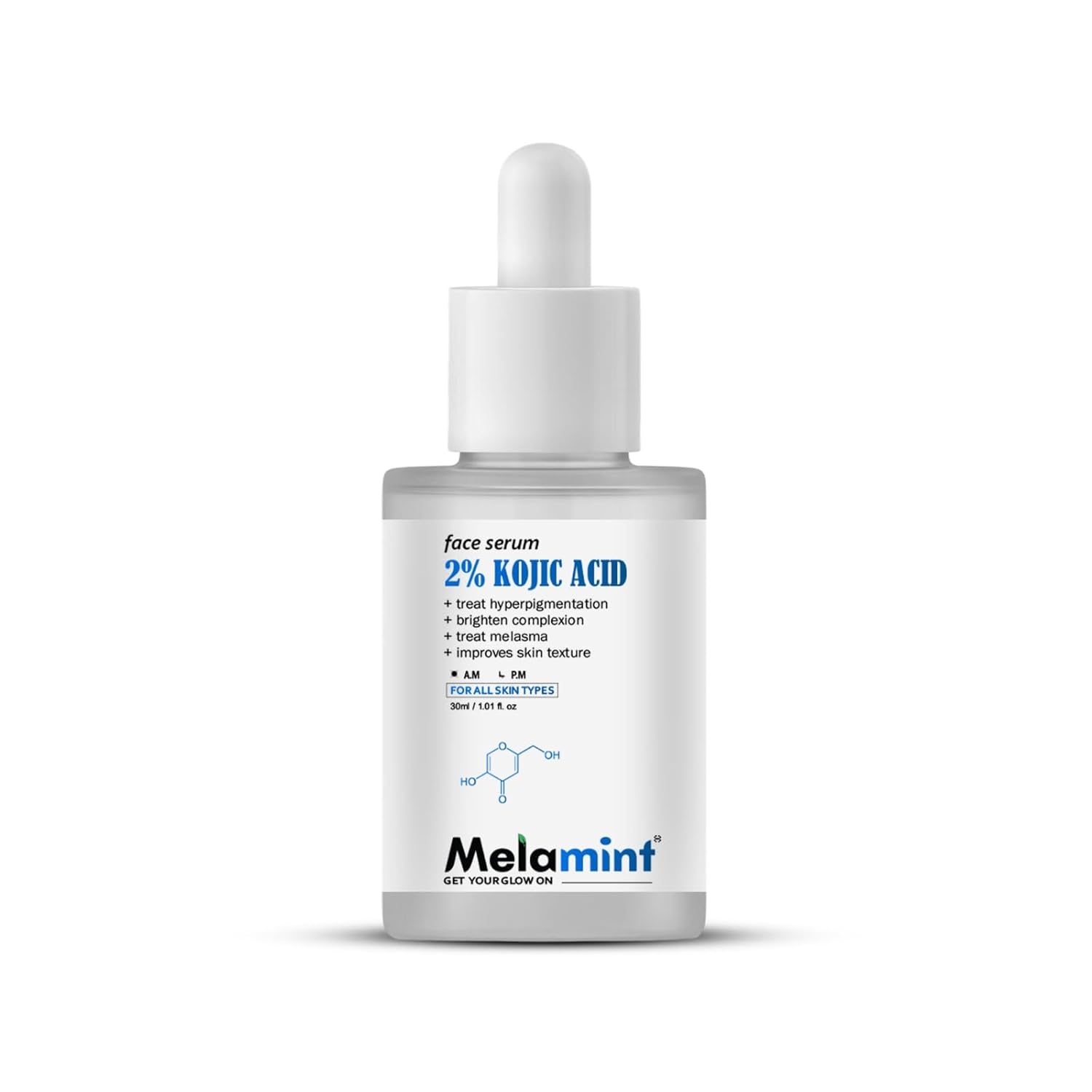 Kojic Serum for Melasma & Brighten Formulated & Tested for Sensitive and All Skin Types for Men & Women, 30Ml