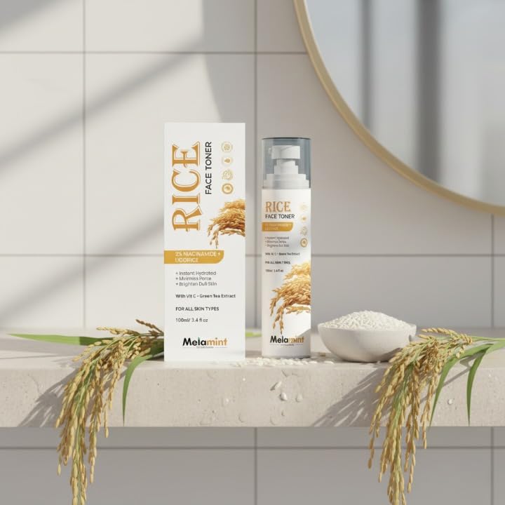 Rice Face Toner, 2% Niacinamide + Licorice, Instant Hydration, All Skin Types | 100ml