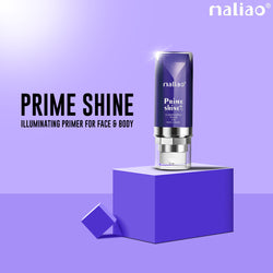 Maliao Prime Shine Illuminating Primer for Face & Body - Radiant Glow, Lightweight Formula, Non-Greasy Texture