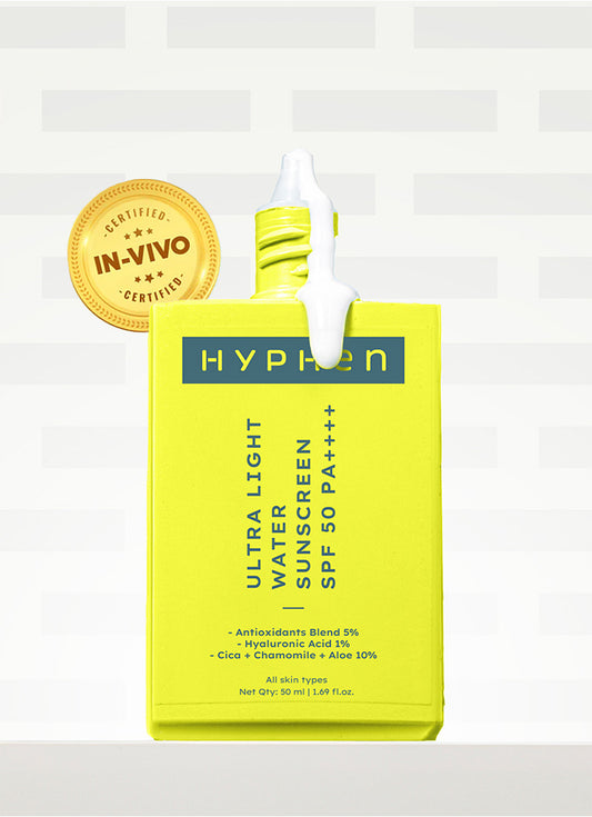 Hyphen Ultra Light Water Sunscreen SPF 50 PA ++++