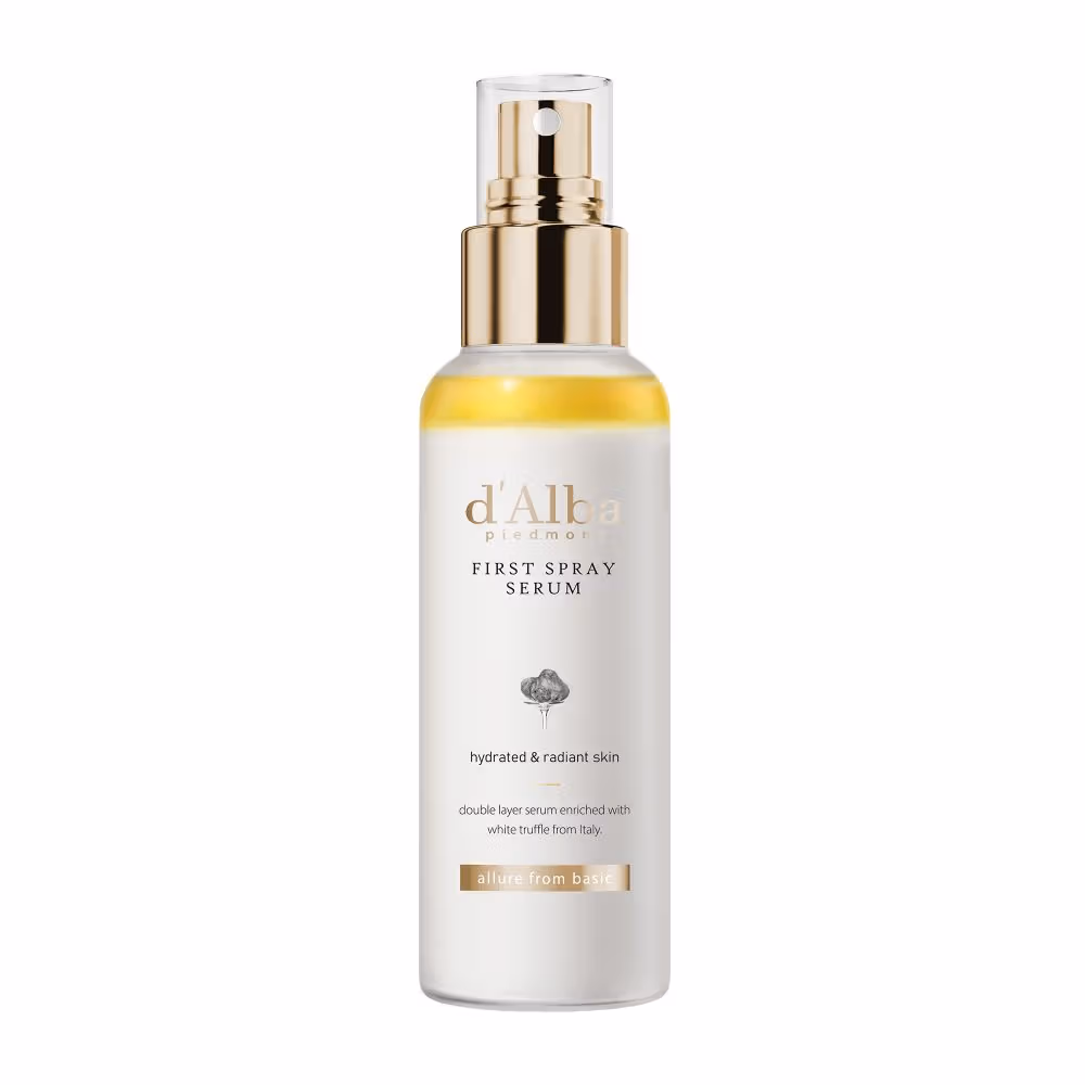 d'Alba piedmont White Truffle First Spray Serum, Vegan, Non Comedogenic, Face Moisturizer (100ml)