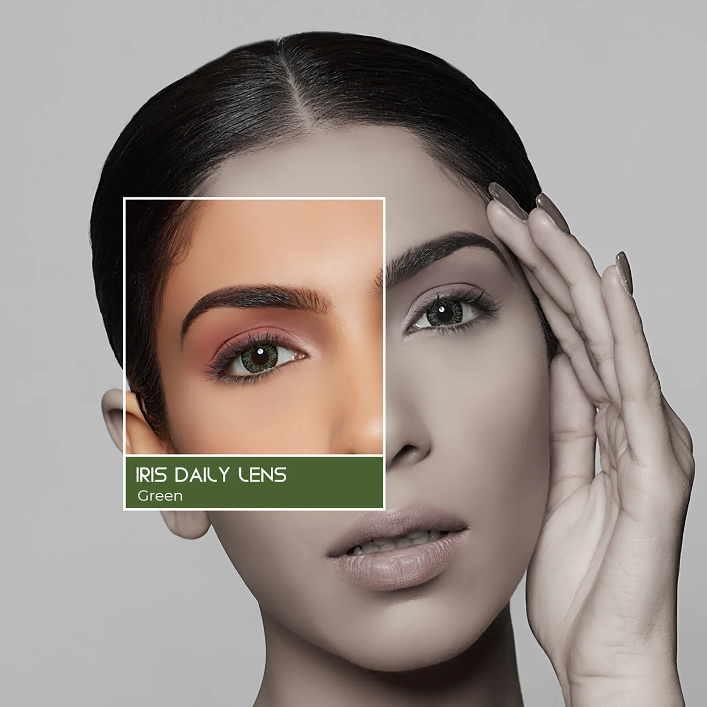 IRIS Premium Contact Lenses (5 Pairs) - GREEN 1