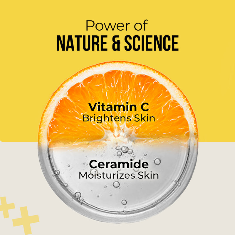 Ceramide & Vitamin C Sunscreen - 80 gm In-Vivo Tested SPF 50+ PA ++++