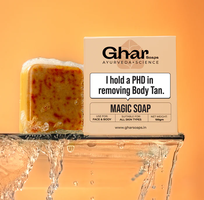 Magic Soap (Sandal Wood and Saffron Soap)