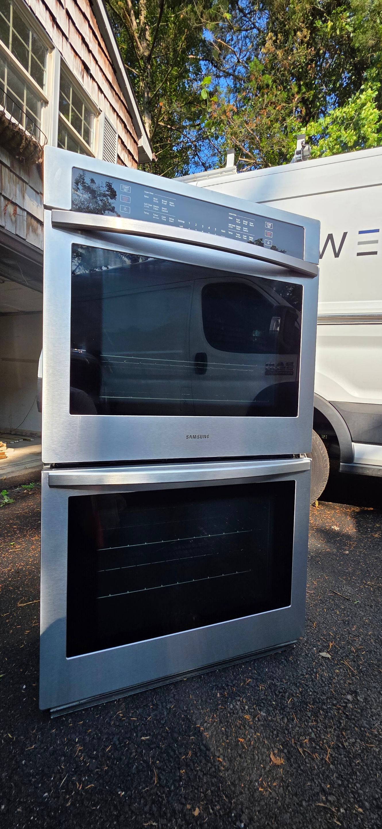 Double Wall Oven Steam & Self Clean | Wi-Fi | 5.1 cu.ft. /5.1 cu.ft. - photo 3