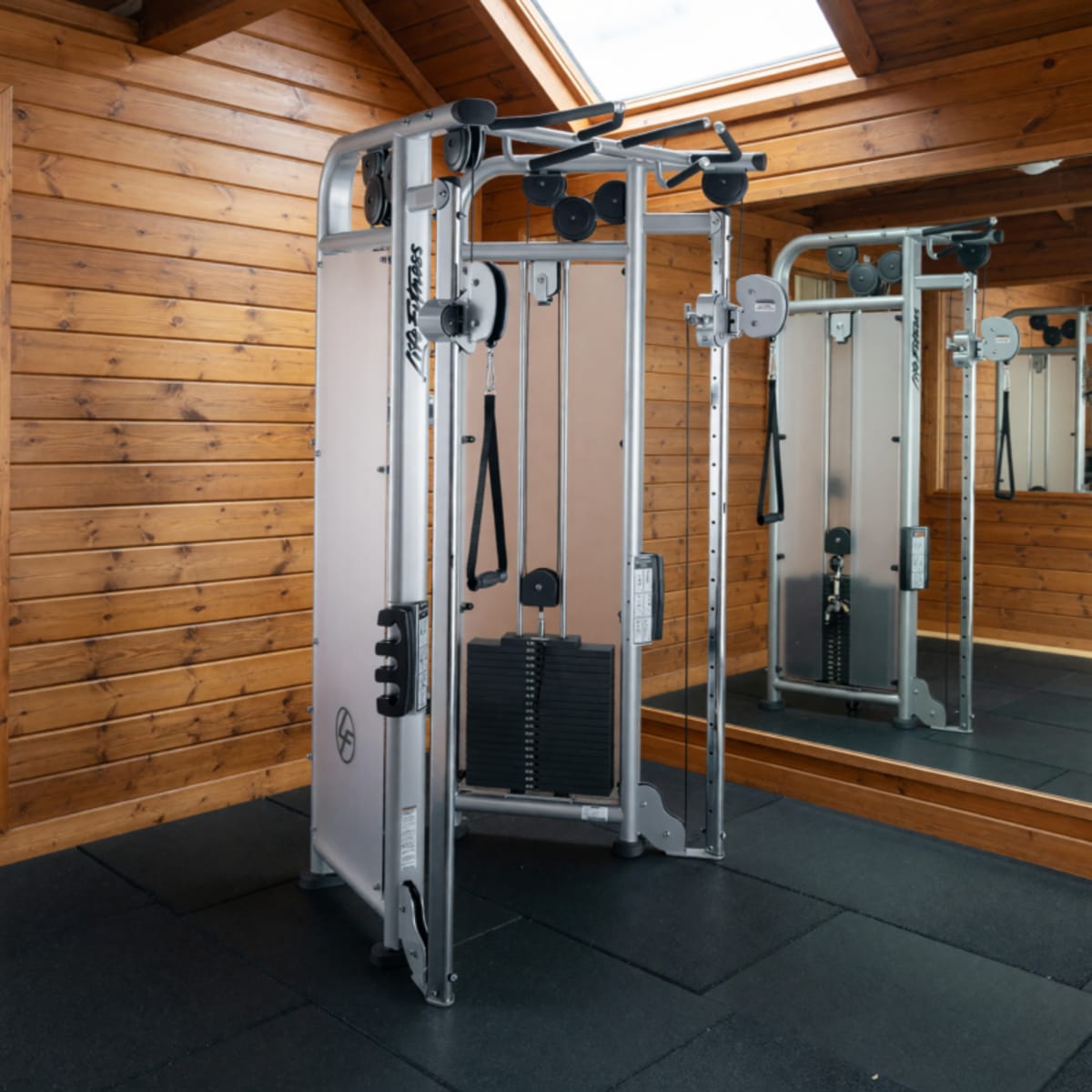Moderately Used 2017 Hudson Steel FS8001 Gym Set, Darien