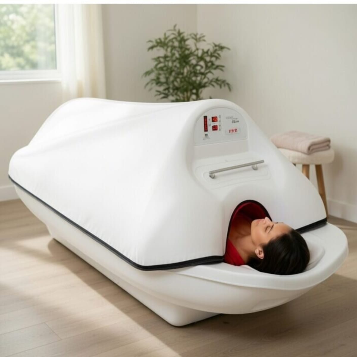 2020 Like New Vivo Infrared Red Jade Sauna 3ft Wide 1 Person – Scottsdale, AZ