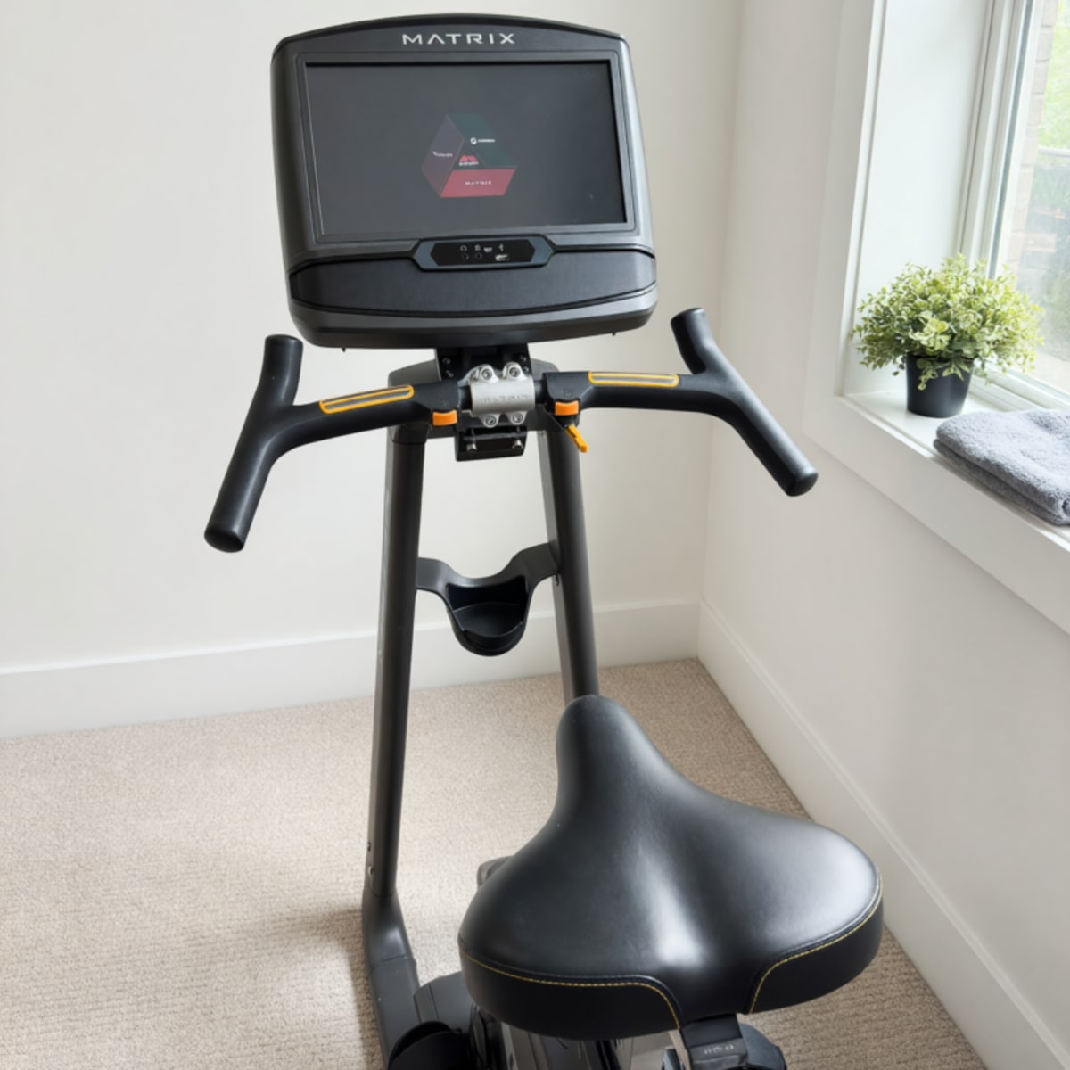 Like-New Matrix U30 Stationary Bike with XIR Console and Bluetooth – Indianapolis, IN