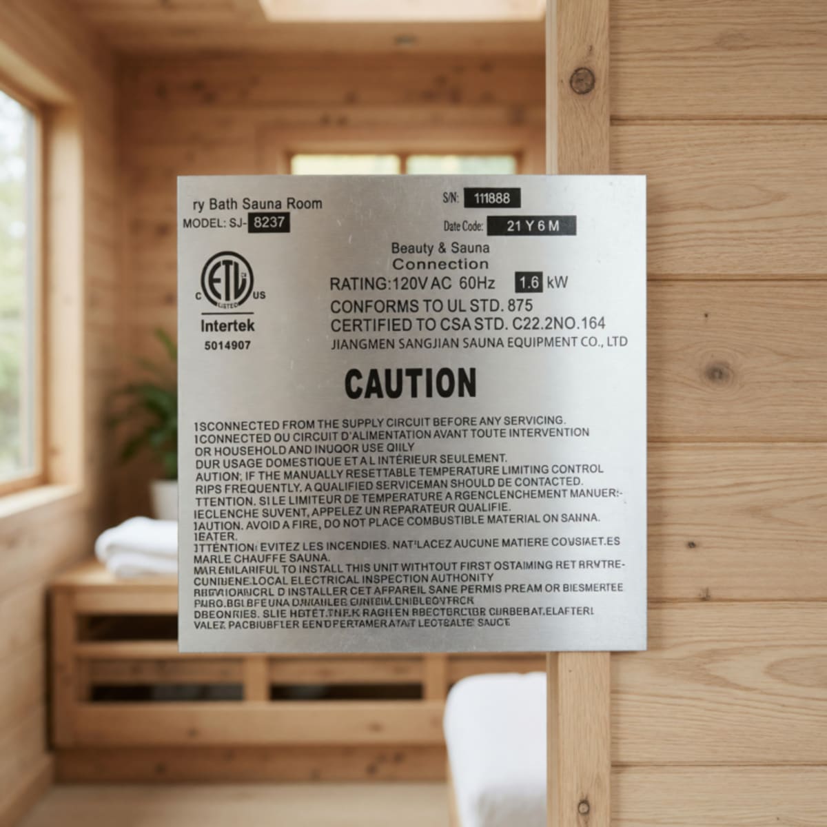 2021 Like New Medical 4 Infrared Sauna MS-7209-01 2 Person Capacity – Kent, WA