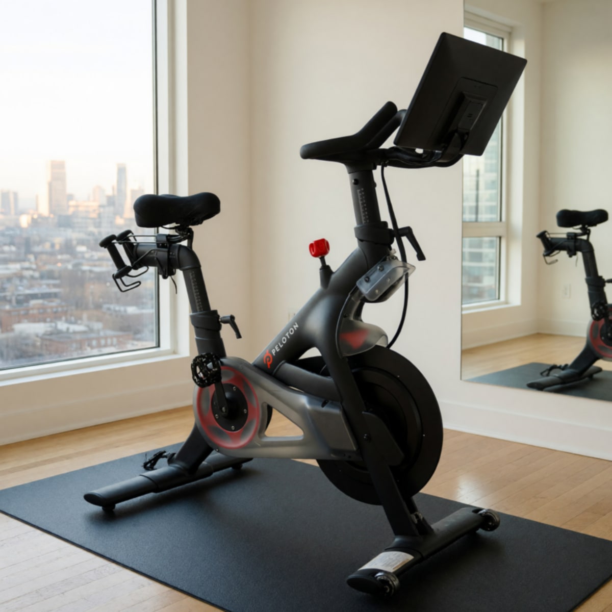 2022 Peloton Bike 2nd Gen – Very Good Condition, Includes Mat & Weights – Memphis, TN