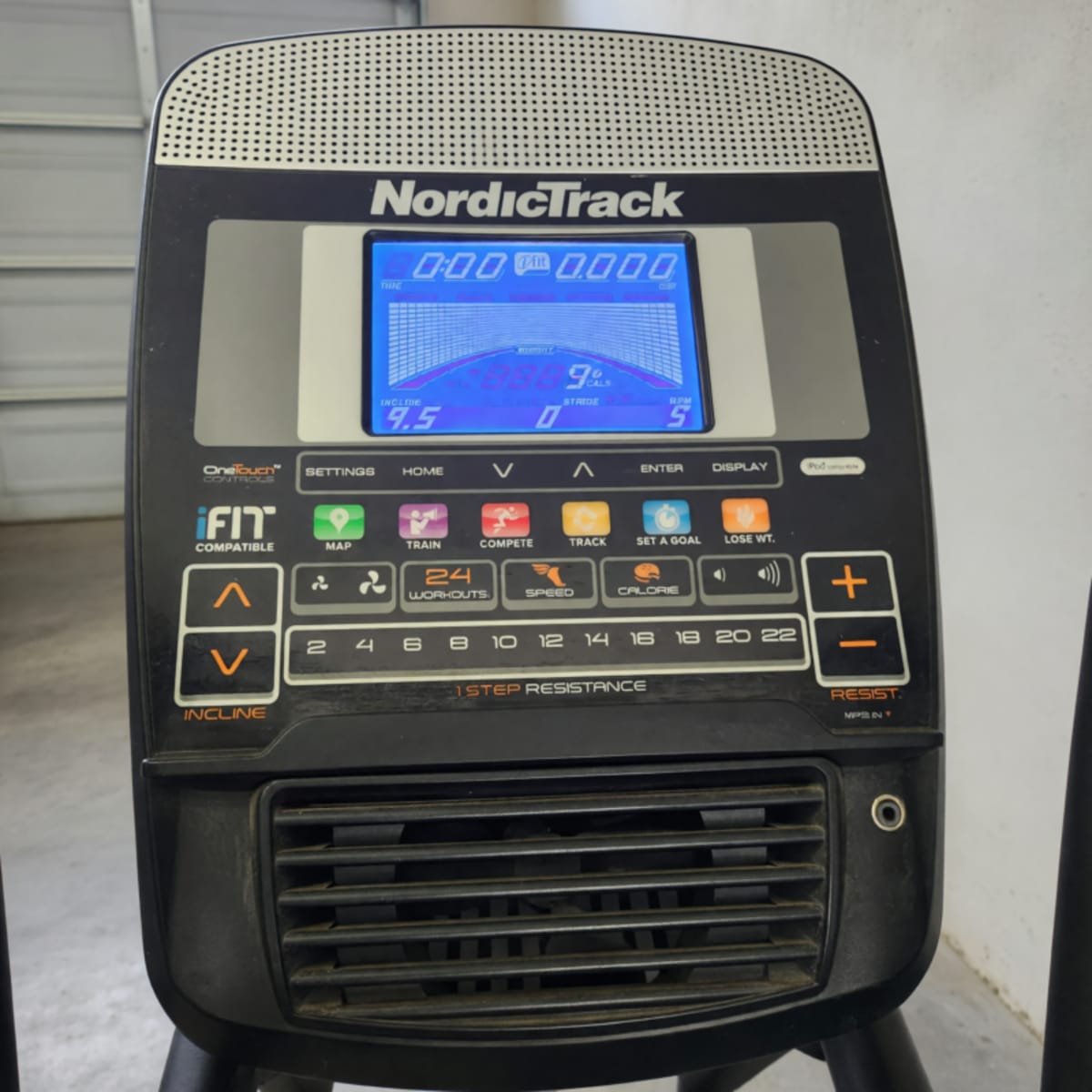 NordicTrack Power Incline 7.7 Elliptical – Good Condition, Adjustable Stride – California City, CA