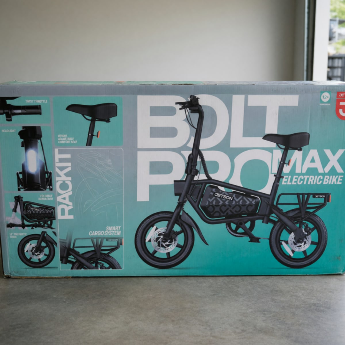 2022 Jetson Bolt Pro Max E-Bike – New Condition, 25-Mile Range – Edmond, OK