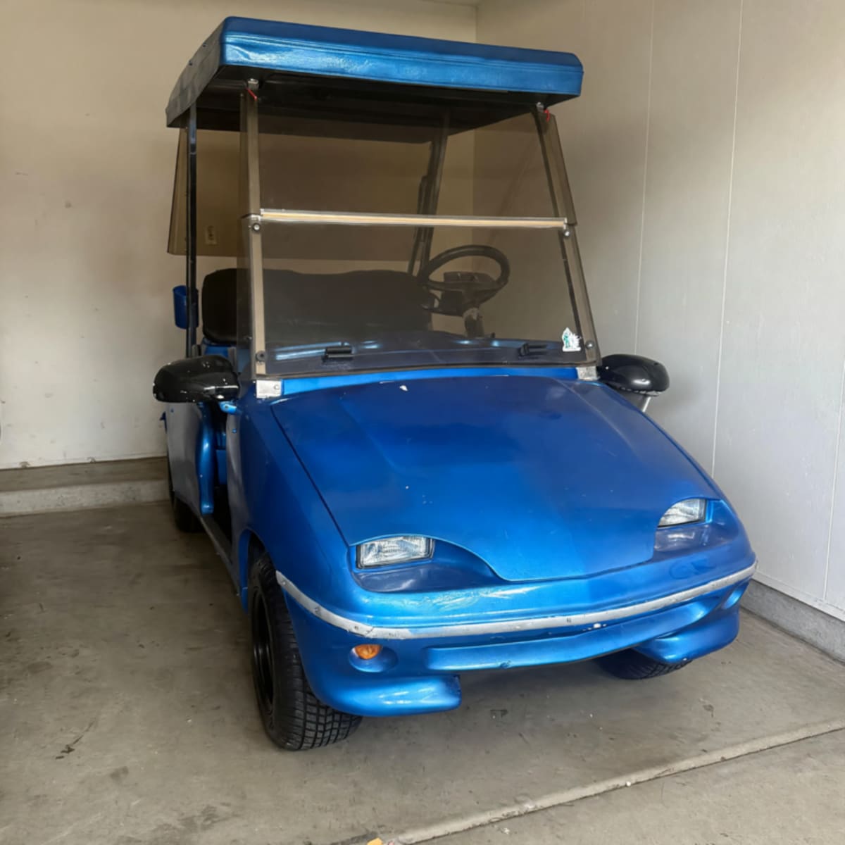 2001 Western Golf Cart – Like New, Blue, 1000 Miles – Gilbert, AZ