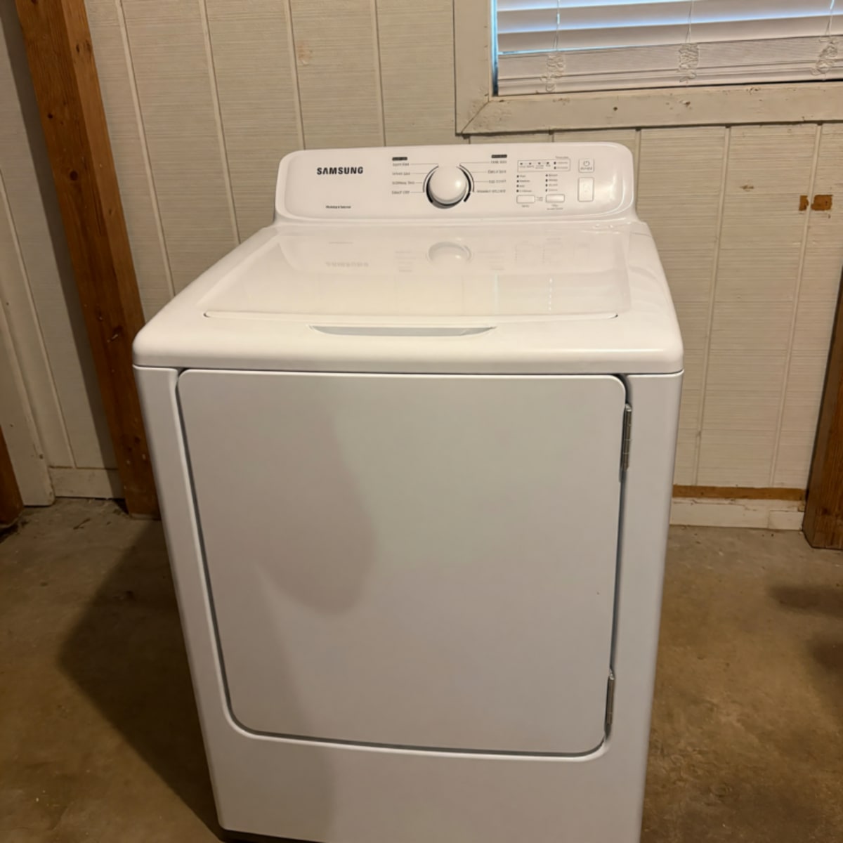 2023 Samsung Gas Dryer DVG41A3000W – Like New, 7.2 Cu Ft, White – Marietta, GA