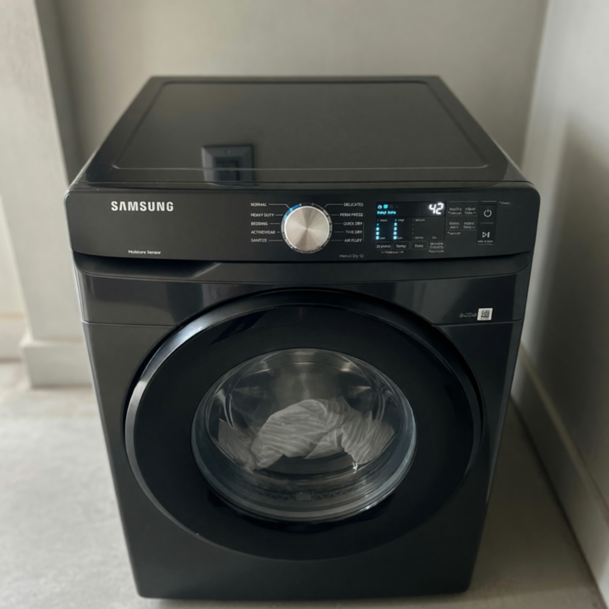Samsung Washer and Dryer Combo – Like New, Black, Smart Features – Gray Summit, MO