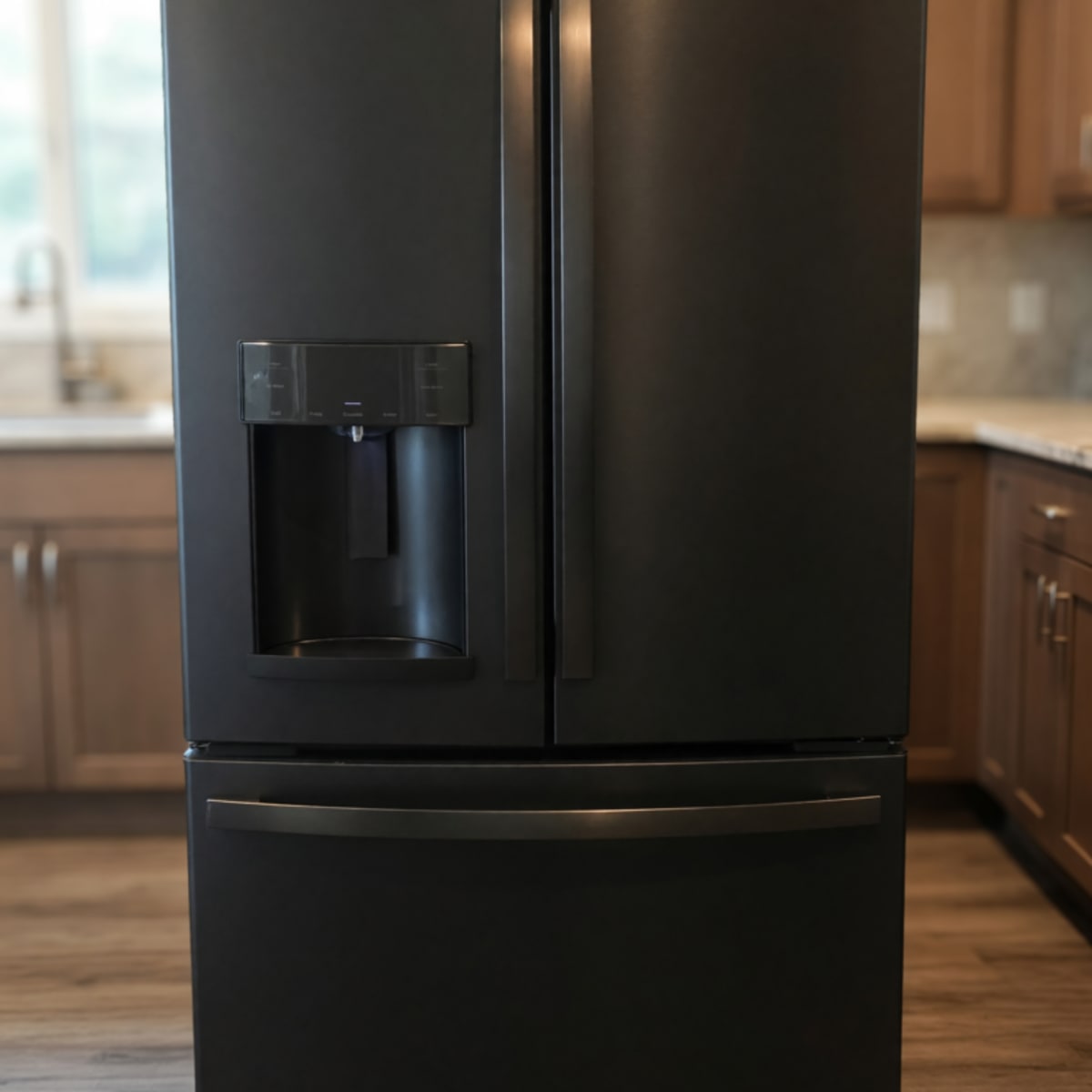GE GYE22GENGDS French Door Refrigerator – Good Condition, 22.1 Cu Ft – Clarksville, TN