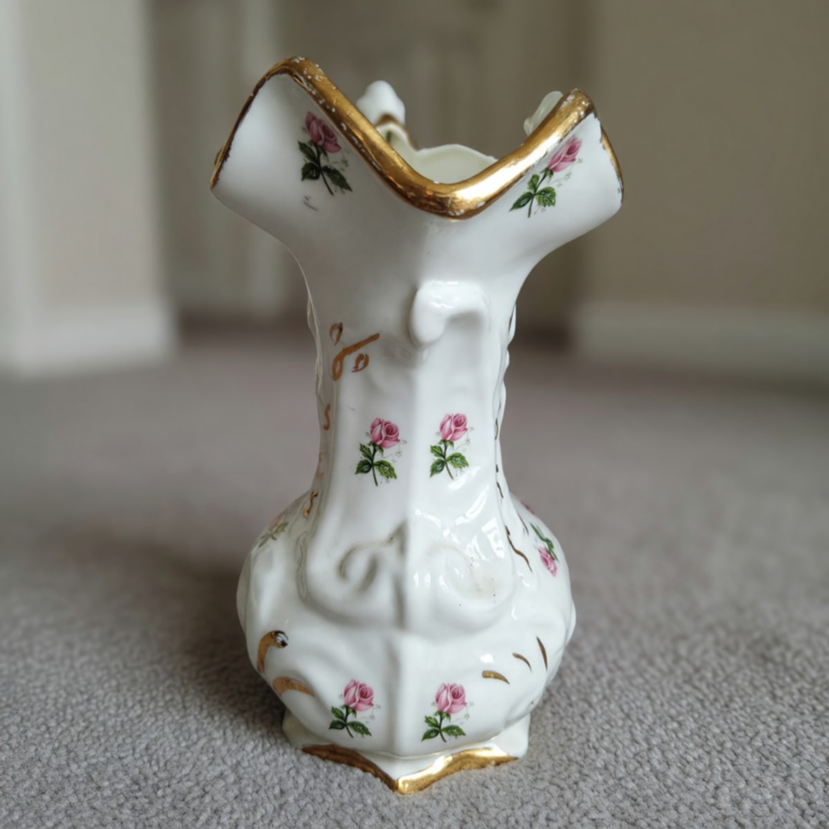 Vintage Porcelain Water Pitcher – Excellent Condition – Opp, AL