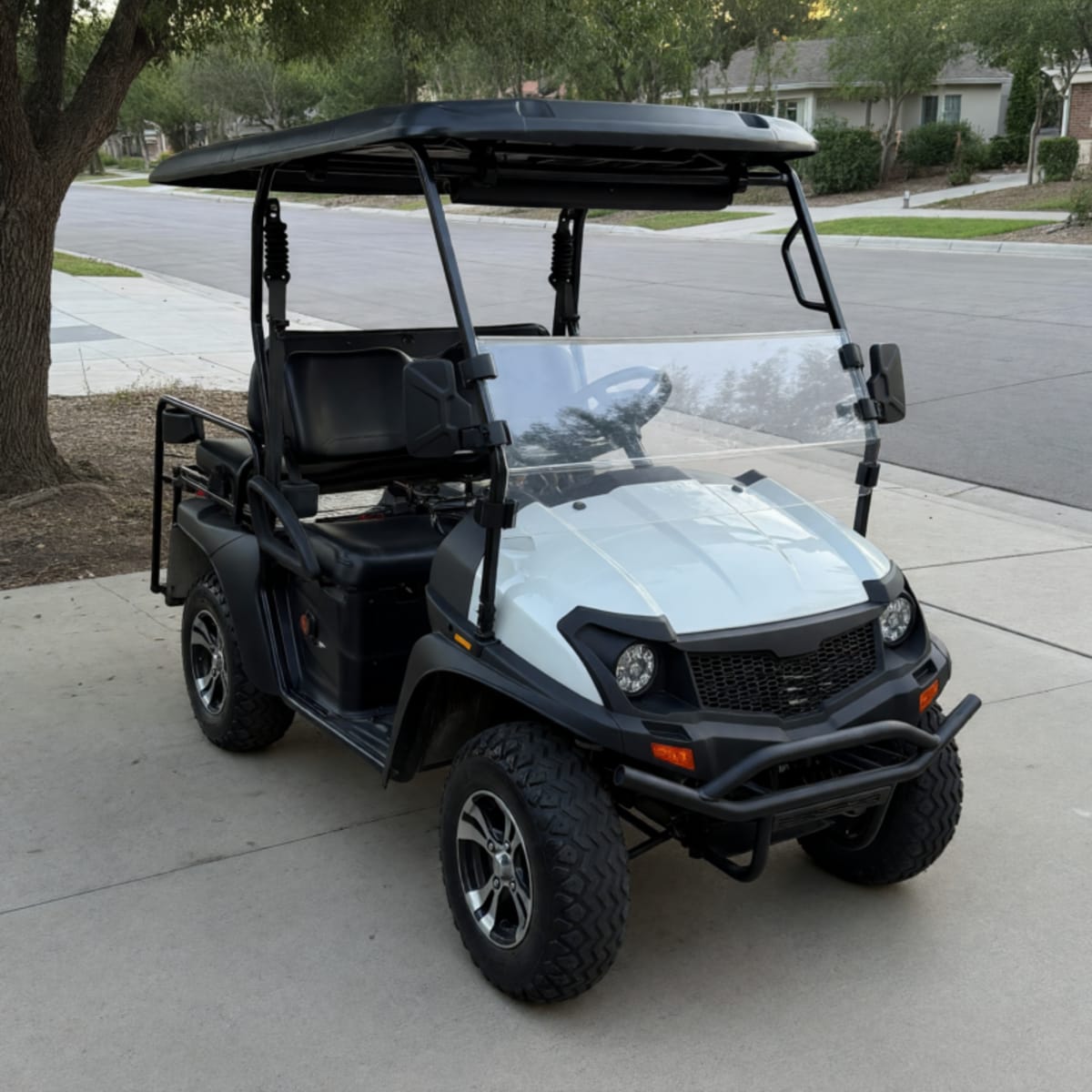 2022 Bighorn Ev5 Golf Cart – Good Condition, 4-Seater, White – Tampa, FL